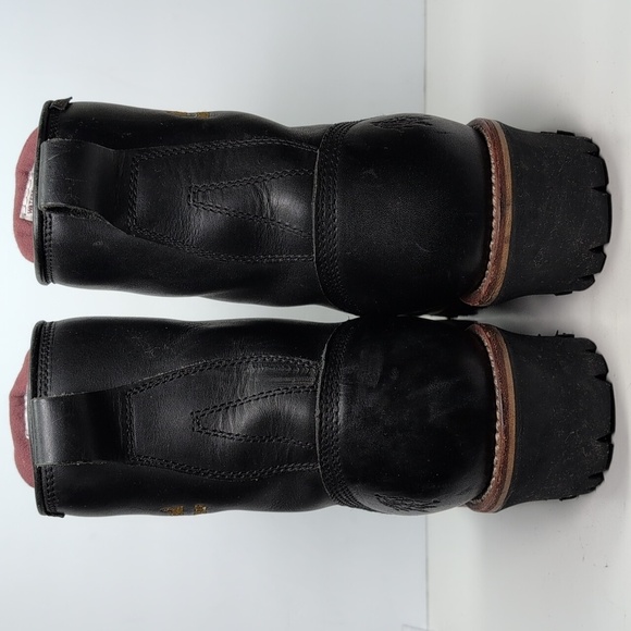 Chippewa Paladin 8" waterproof steel toe loggers boots men's size 10W - Picture 4 of 16